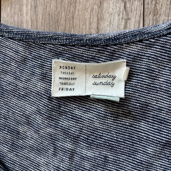 Anthropologie Saturday Sunday Dulcie Spacedye Dress Womens Size XS 90s Retro - Picture 6 of 12